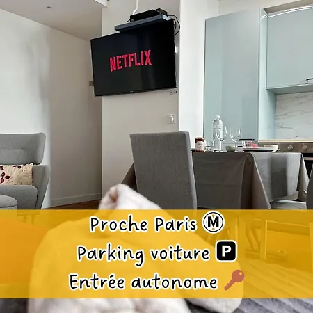 Appartement Entier Calme - Parking Free - Proche Paris Et Chateau - Wifi Hd Vincennes Extérieur photo