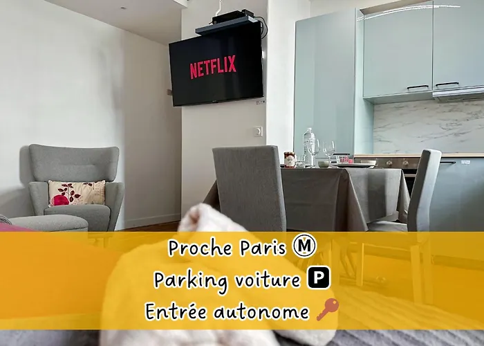 Appartement Entier Calme - Parking Free - Proche Paris Et Chateau - Wifi Hd