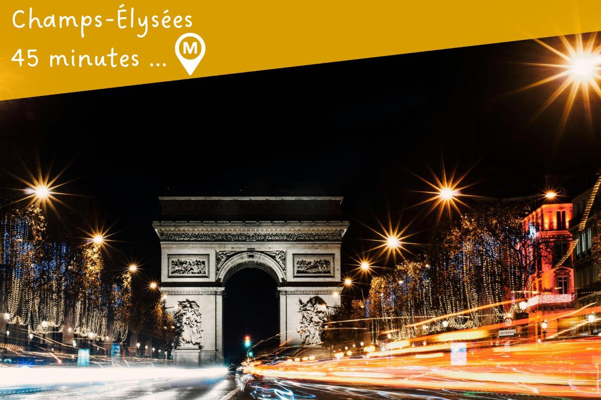 Entier Calme - Parking Free - Proche Paris Et Chateau - Wifi Hd Apartment